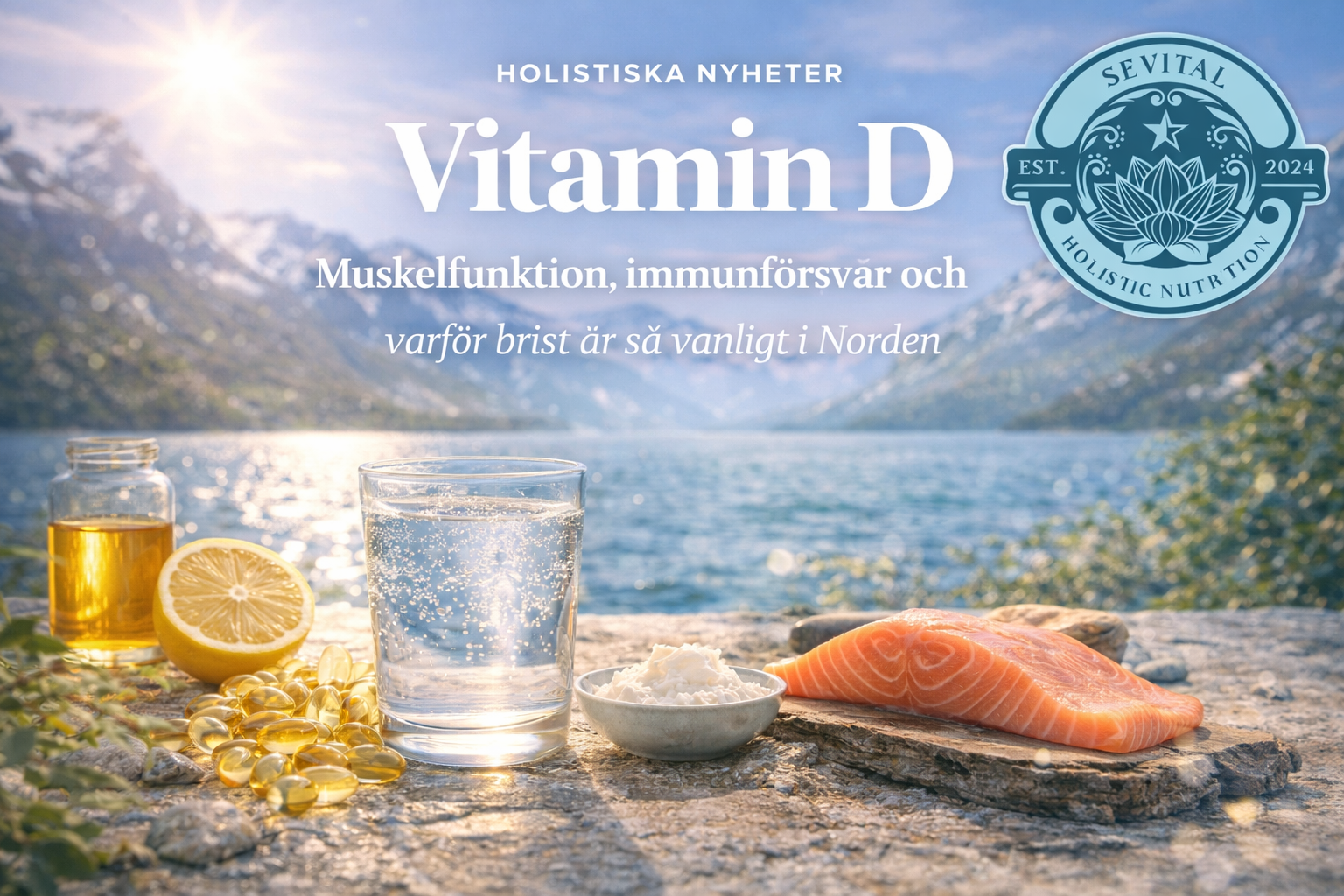 Vitamin D – Muskelfunktion, immunförsvar och varför brist är så vanligt i Norden