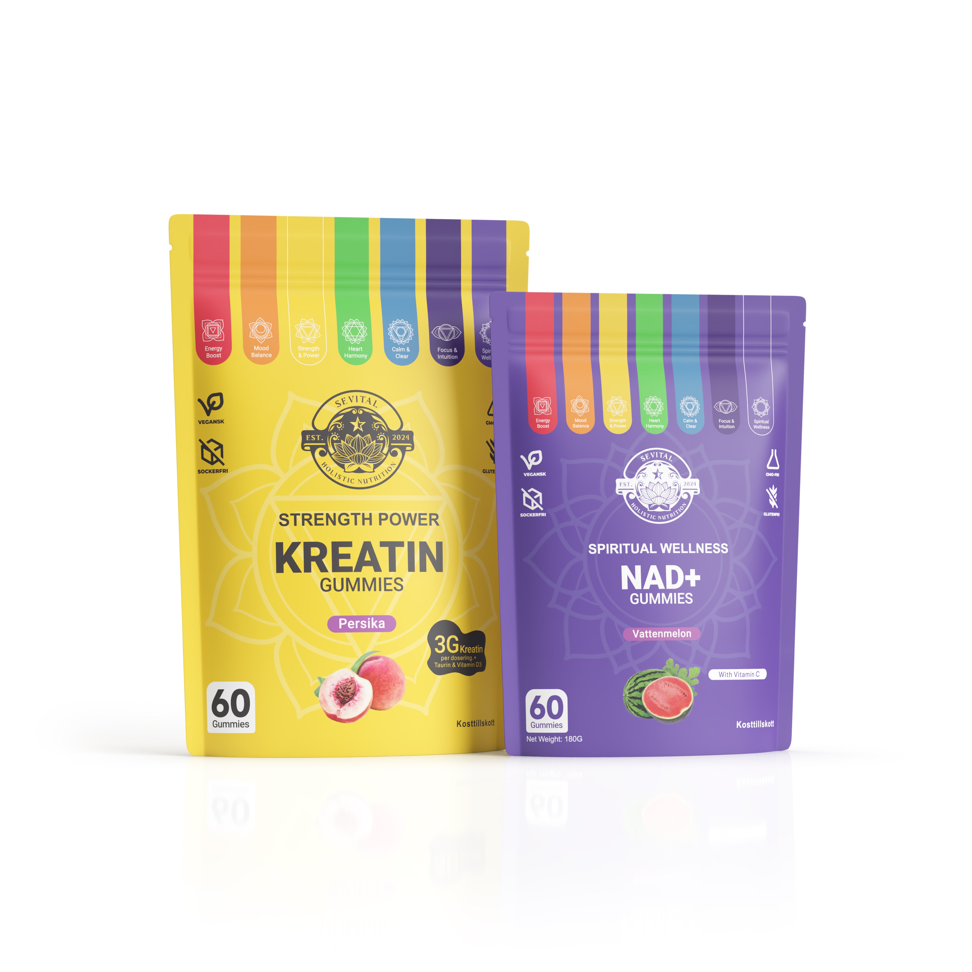 Longevity Pack | Kreatin- & NMN-gummies
