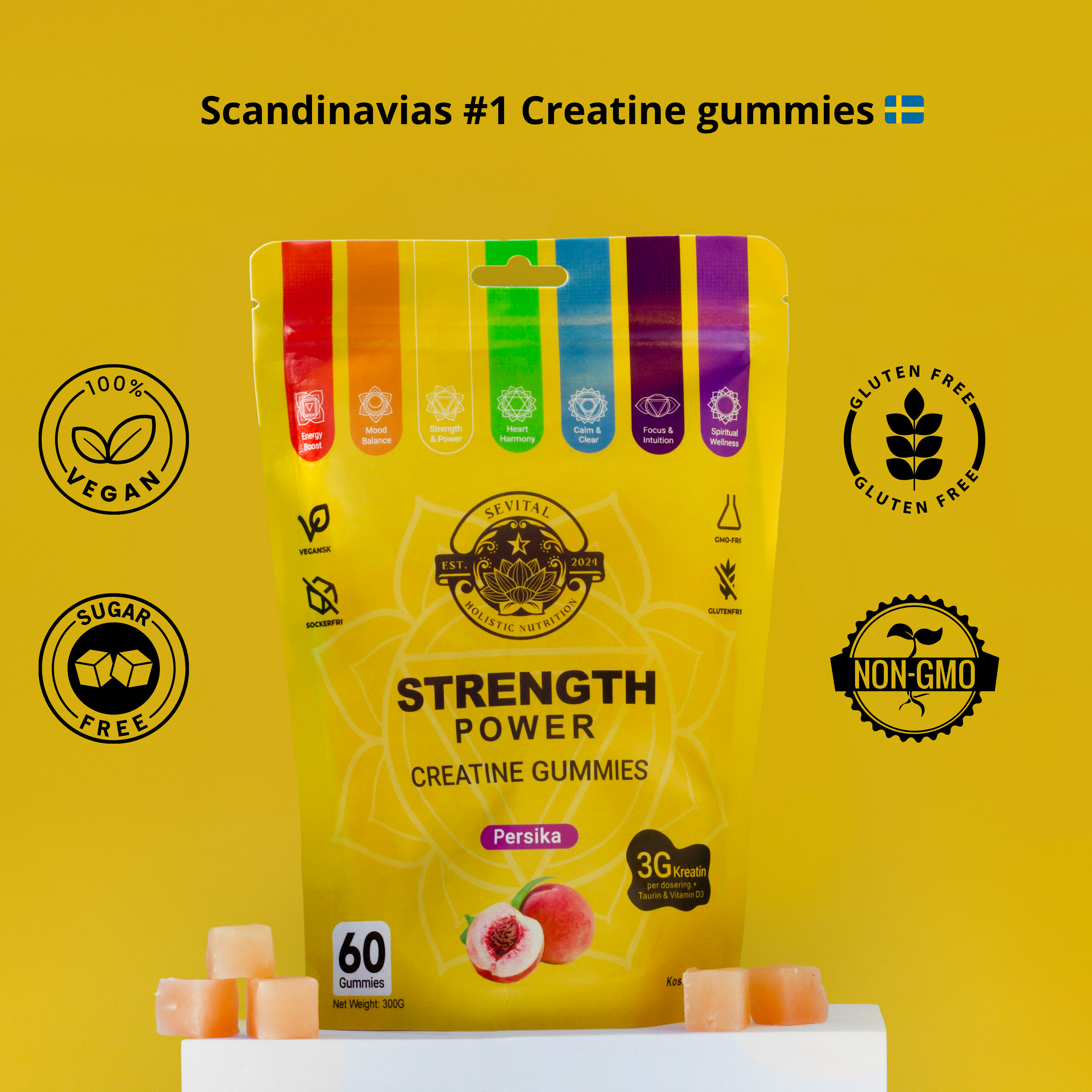 Longevity Pack | Kreatin- & NMN-gummies