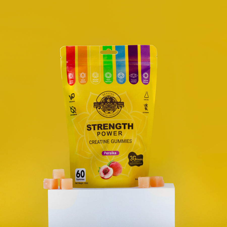 Kreatin Gummies 60 st | Kreatin Monohydrat tuggisar