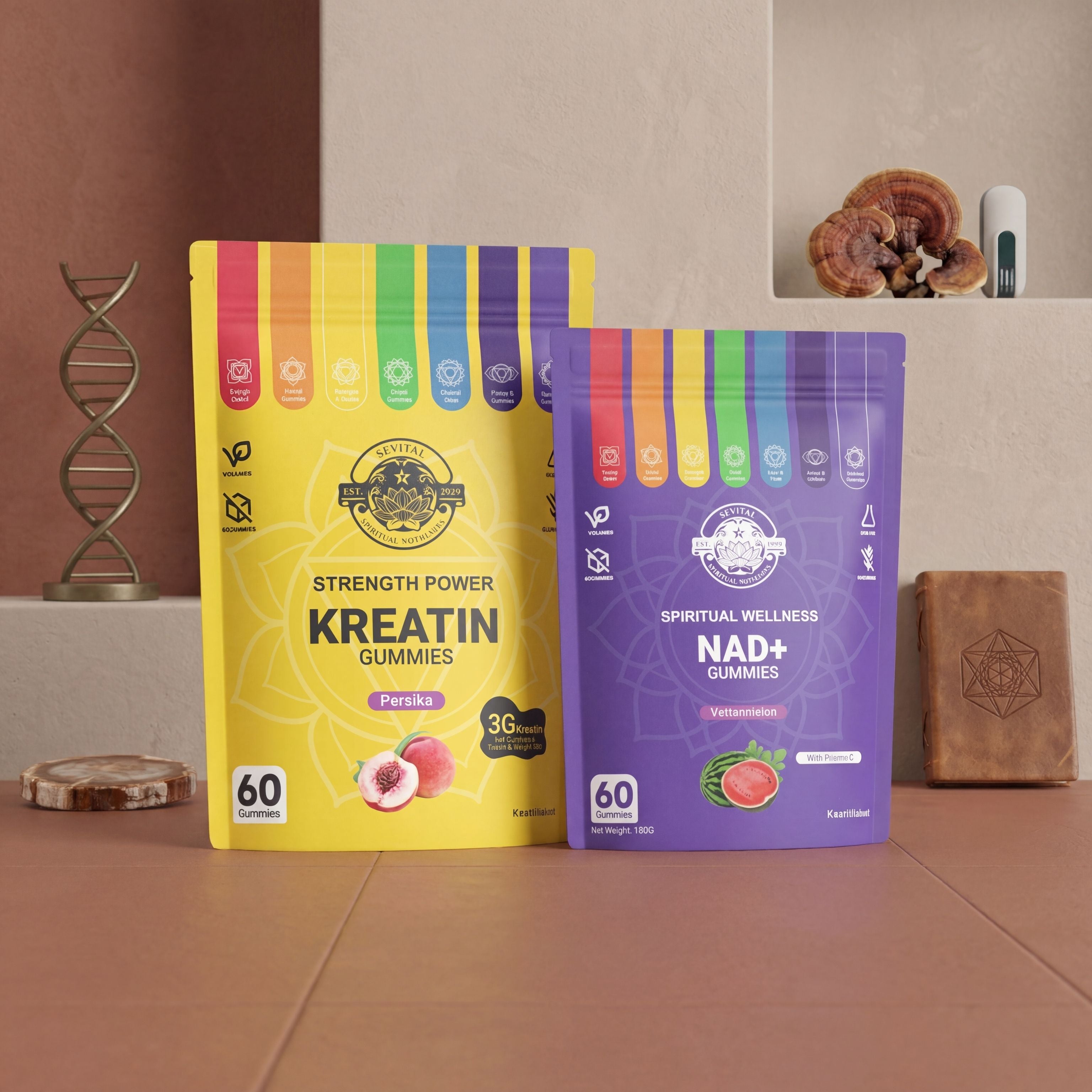 Longevity Pack | Kreatin- & NMN-gummies