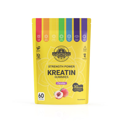 Kreatin Gummies 60 st | Kreatin Monohydrat tuggisar