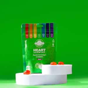 Äppelcidervinäger Gummies 60st | Vitamin B12, Folsyra